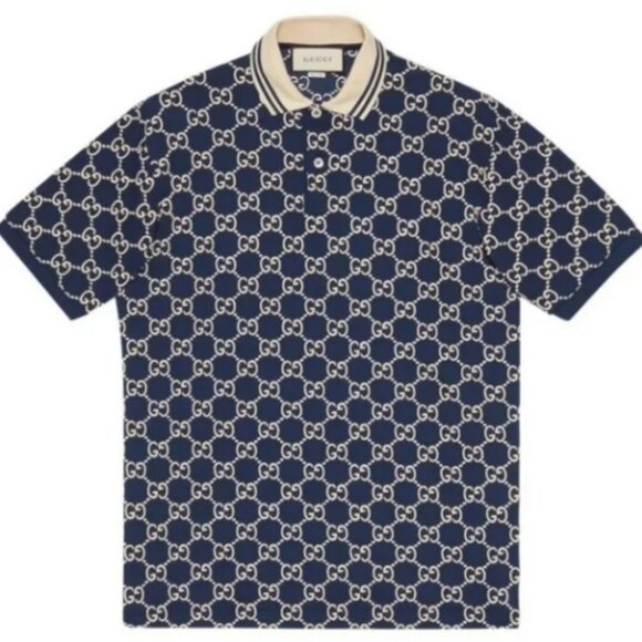 Gucci Stretch Cotton Polo (MEN) - Picture 1 of 6